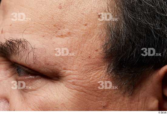Eye Hair Skin Man Chubby Wrinkles Studio photo references