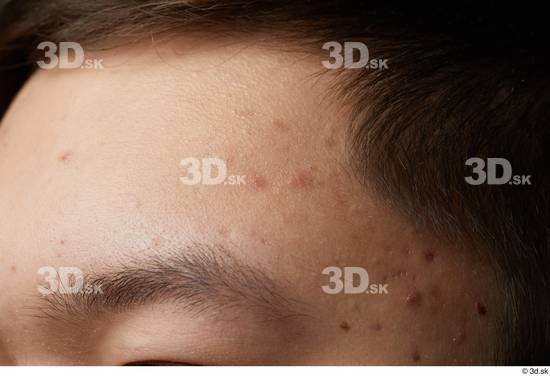Face Hair Skin Man Asian Slim Studio photo references