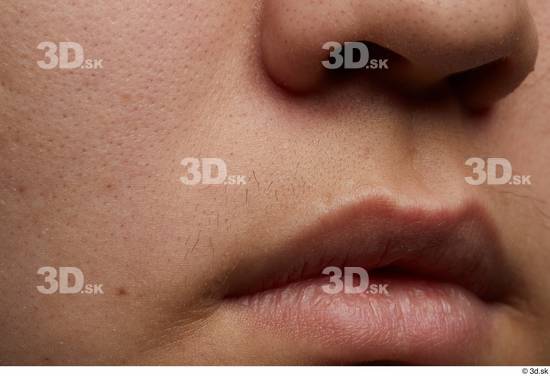 Face Mouth Nose Cheek Skin Man Asian Slim Studio photo references