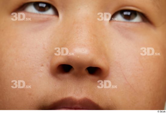 Face Nose Skin Man Asian Slim Studio photo references