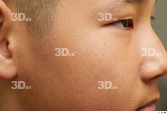 Eye Face Nose Cheek Hair Skin Man Asian Slim Studio photo references