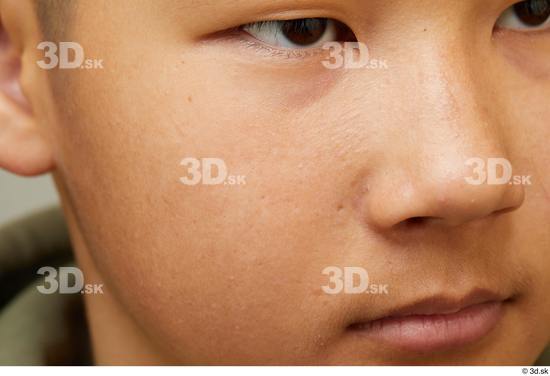 Eye Face Mouth Nose Cheek Skin Man Asian Slim Studio photo references