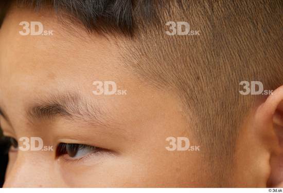 Eye Face Hair Skin Man Asian Slim Studio photo references
