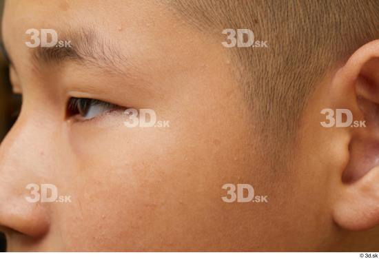 Eye Face Cheek Hair Skin Man Asian Slim Studio photo references