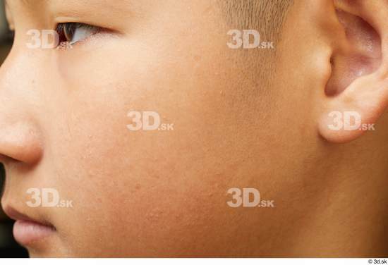 Eye Face Cheek Hair Skin Man Asian Slim Studio photo references