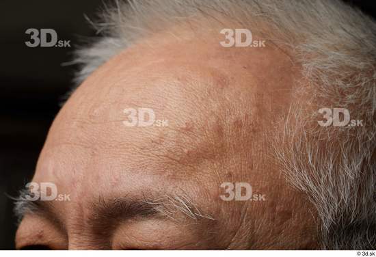 Face Hair Skin Man Asian Slim Wrinkles Studio photo references