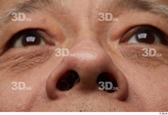 Face Nose Skin Man Asian Slim Wrinkles Studio photo references