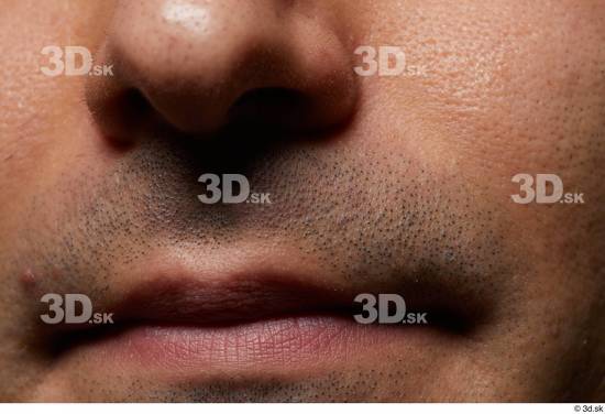 Mouth Nose Skin Man Slim Studio photo references