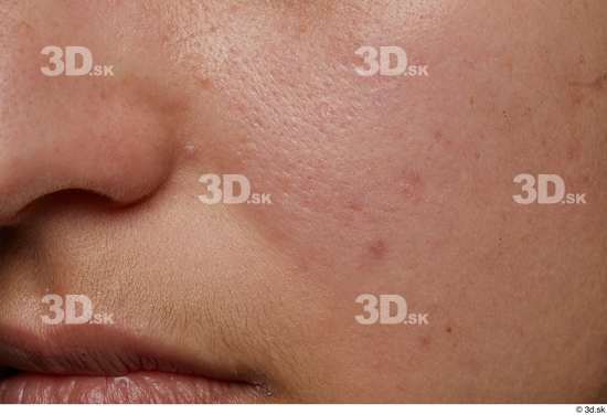 Face Nose Cheek Skin Woman Slim Studio photo references