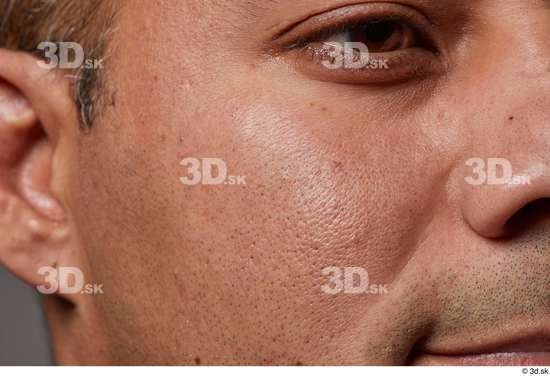 Eye Face Cheek Ear Skin Man Slim Studio photo references