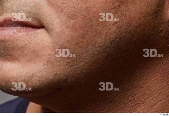Face Cheek Skin Man Slim Studio photo references
