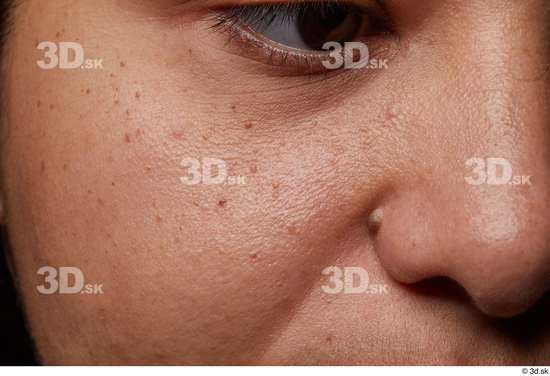 Face Nose Cheek Skin Woman Chubby Studio photo references