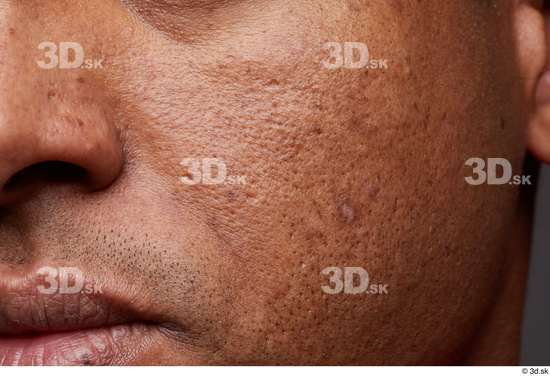 Face Mouth Cheek Skin Man Slim Wrinkles Studio photo references