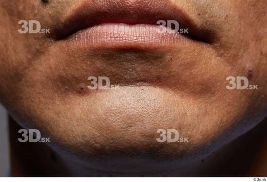 Mouth Skin Man Slim Studio photo references