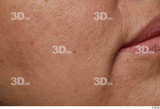 Face Mouth Cheek Skin Woman Slim Studio photo references