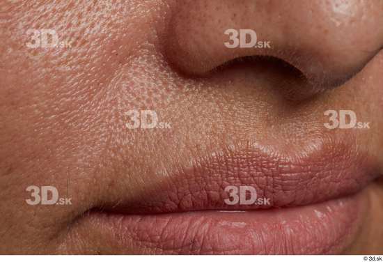 Face Mouth Nose Cheek Skin Woman Slim Studio photo references