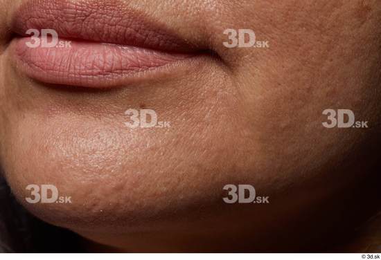 Face Mouth Skin Woman Slim Studio photo references