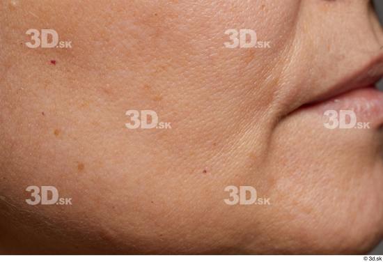 Face Mouth Cheek Skin Woman Slim Studio photo references