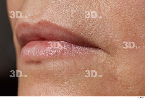 Face Mouth Skin Woman Slim Studio photo references