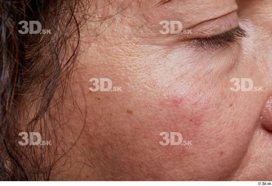 Face Cheek Hair Skin Woman Slim Wrinkles Studio photo references