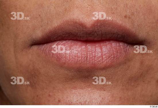 Face Mouth Skin Woman Slim Wrinkles Studio photo references