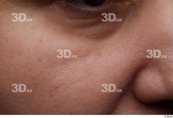 Face Nose Cheek Skin Woman Chubby Studio photo references