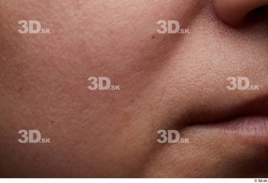 Face Mouth Cheek Skin Woman Chubby Studio photo references