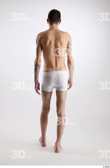 Man White Underweight Male Studio Poses