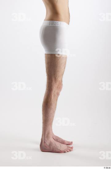 Man White Underweight Male Studio Poses