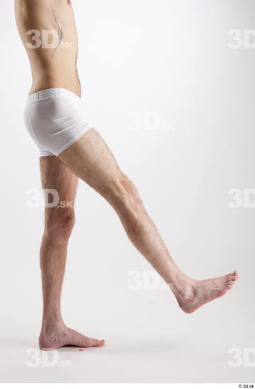 Man White Underweight Male Studio Poses