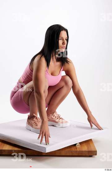 Woman White Average Female Studio Poses