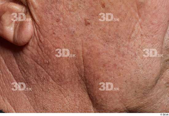 Face Cheek Ear Skin Man Wrinkles Studio photo references