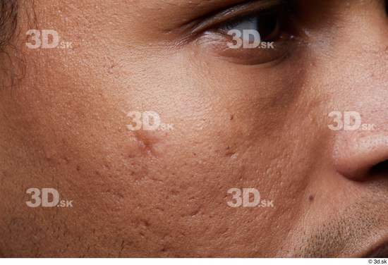 Eye Face Cheek Skin Man Scar Slim Studio photo references