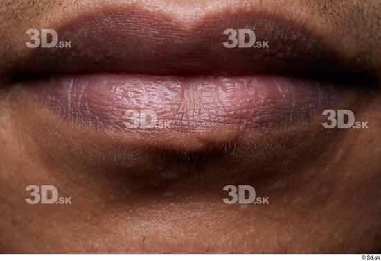 Face Mouth Skin Man Slim Studio photo references