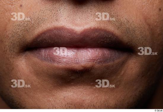 Face Mouth Skin Man Slim Studio photo references