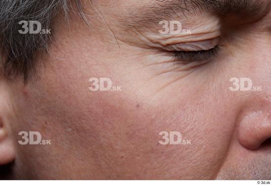 Eye Face Cheek Skin Man Slim Wrinkles Studio photo references