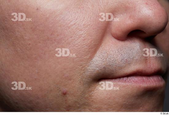 Face Mouth Nose Cheek Skin Man Slim Studio photo references