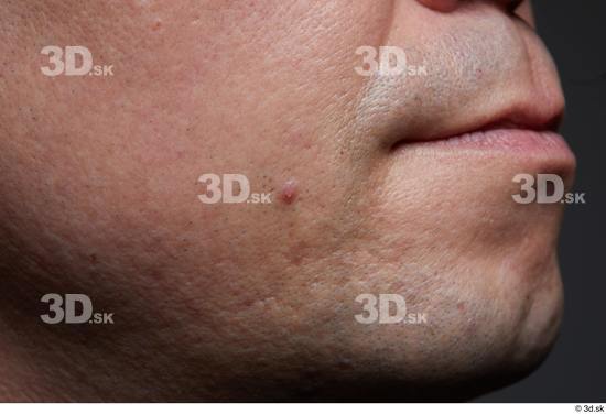 Face Mouth Cheek Skin Man Slim Studio photo references