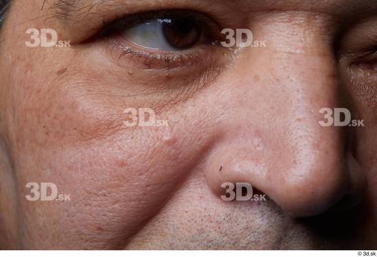 Eye Face Nose Cheek Skin Man Chubby Wrinkles Studio photo references