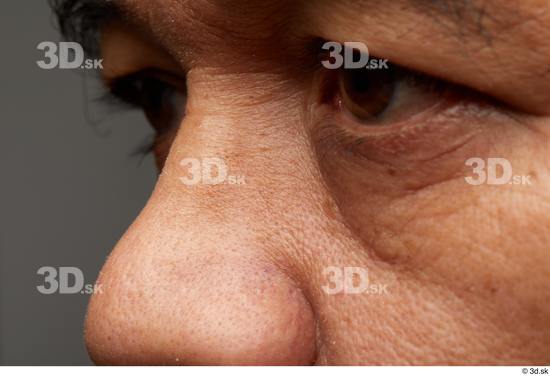 Eye Face Nose Skin Man Black Chubby Wrinkles Studio photo references
