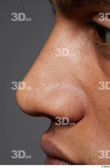 Face Nose Skin Man Black Slim Studio photo references