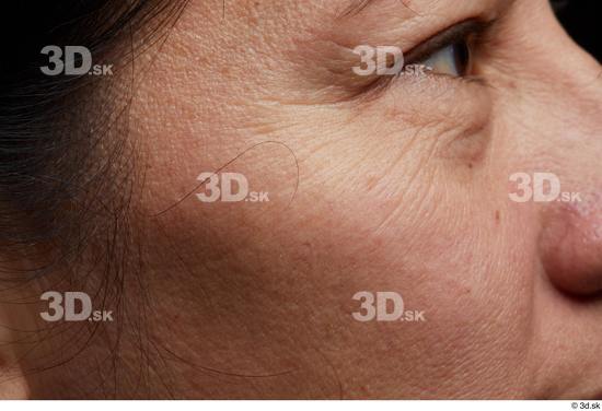 Eye Face Cheek Hair Skin Woman Slim Wrinkles Studio photo references