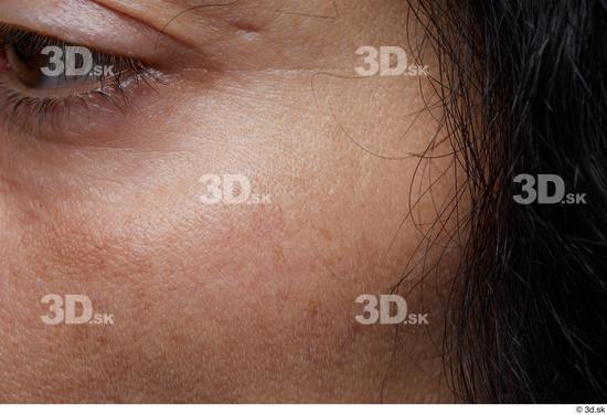 Eye Face Cheek Hair Skin Woman Slim Wrinkles Studio photo references