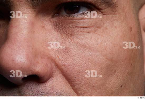 Eye Face Nose Cheek Skin Man Chubby Wrinkles Studio photo references