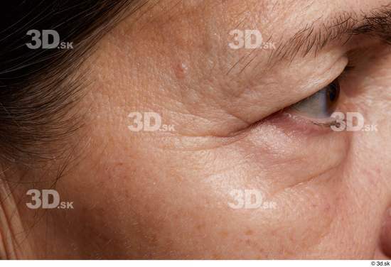 Eye Face Cheek Skin Woman Slim Wrinkles Studio photo references