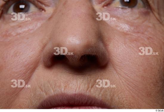 and more Mouth Nose Skin Woman Chubby Wrinkles Studio photo references