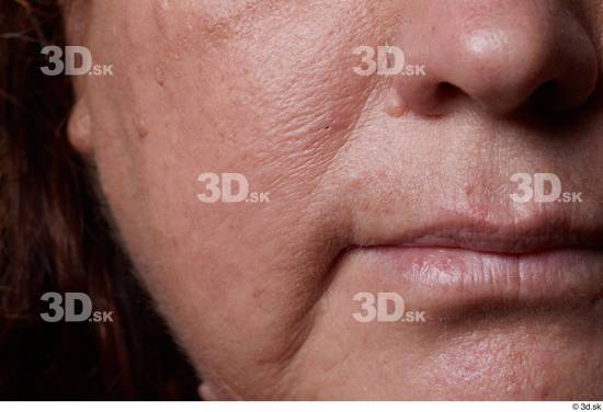 Face Mouth Nose Cheek Skin Woman Chubby Studio photo references