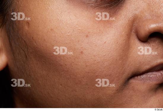 Face Mouth Nose Cheek Skin Woman Chubby Studio photo references