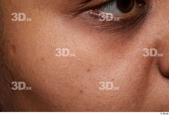 Face Cheek Skin Woman Chubby Wrinkles Studio photo references