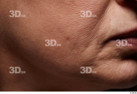 Face Mouth Cheek Skin Woman Slim Wrinkles Studio photo references